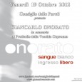 Venerdì 19 ottobre, presso "Il Praticello della Vecchia Capronno" (Piazza Matteotti a Capronno di Angera) dalle ore 21 si esibirà in concerto Giancarlo Onorato.