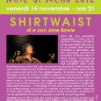 Venerdì 16 novembre alle ore 21.00 - Teatro Cantina CoopUF di via De Cristoforis 5 a Varese