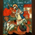 Incontro sulle "Icone popolari rumene", manufatti in vetro colorato incentrate su figure della tradizione cristiano ortodossa.
