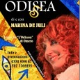Sabato 23 Gennaio,alle ore 21,presso il Nuovo Teatro di Cuasso al Monte (Varese), si terrà lo spettacolo di e con Marina De Juli dal titolo "Odissea", ispirato liberamente all'opera di Omero.